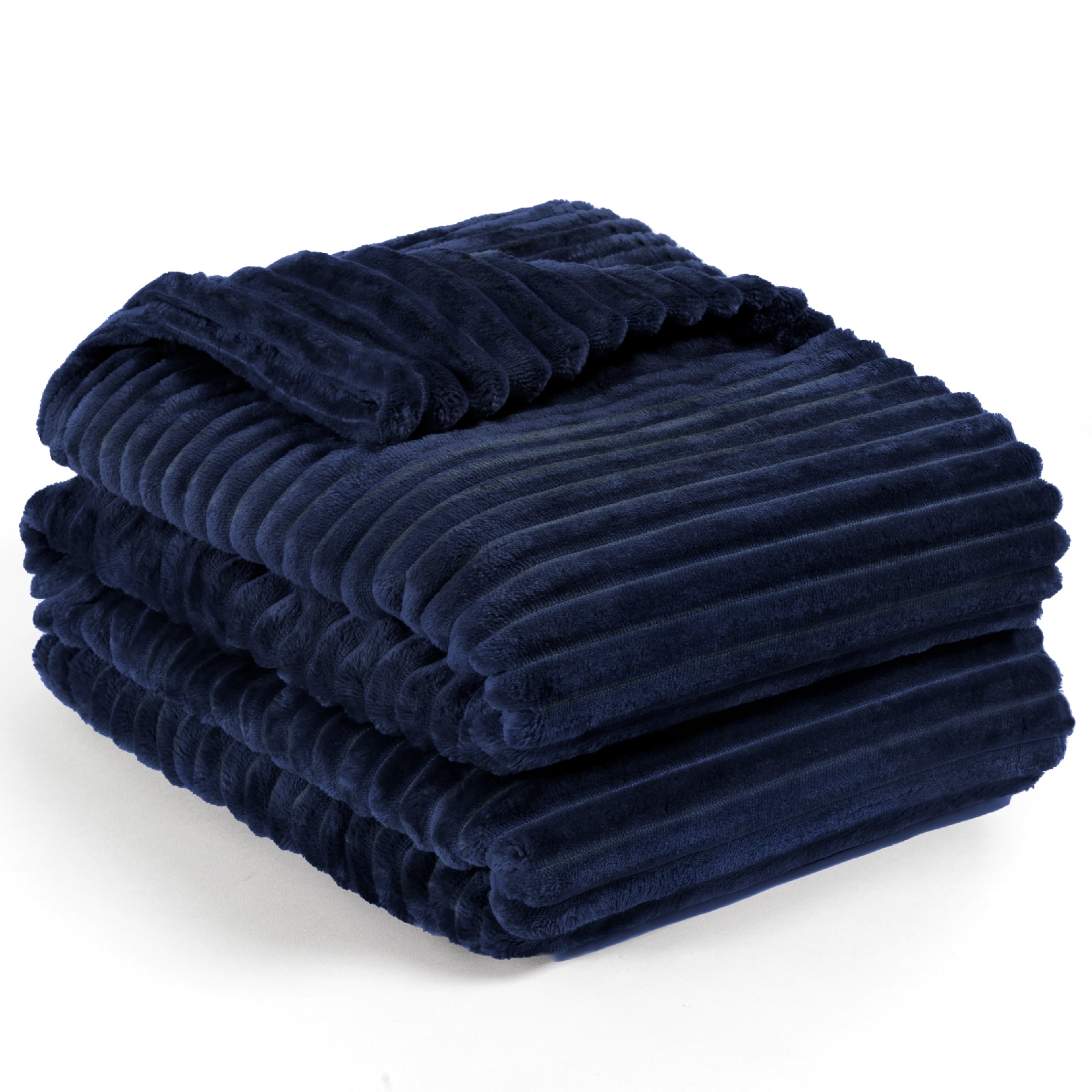 Blue soft throw blanket hotsell