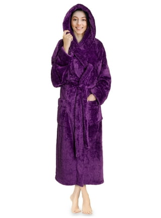 Plush Hooded Robe