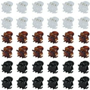 PAVO Mini Small Hair Clips Hair Styling Accessories Pin Barrettes, Assorted Color, 36 Pieces
