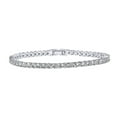 thumbnail image 1 of PAVOI 14K Gold Plated Cubic Zirconia Classic Tennis Bracelet | White Gold Bracelets for Women | 6.5 inches, 1 of 6