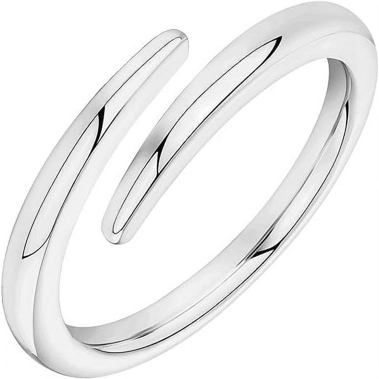 14 deals k white gold filled ring size 9