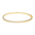 thumbnail image 1 of PAVOI Women's Stones Tennis Bracelet, 14K Yellow Gold Plated 7.5 Inches, 1 of 5