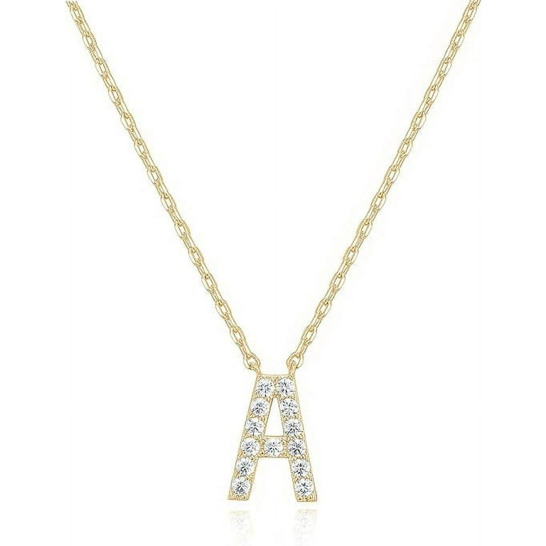 Pavoi initial necklace deals
