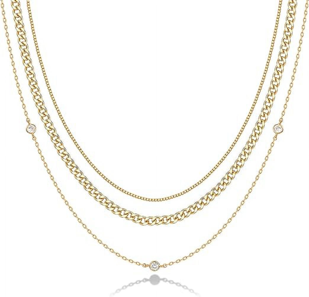 Diamond Station Necklace with 14K White Gold Accents in 14K Yellow Gol –  Ron George Jewelers