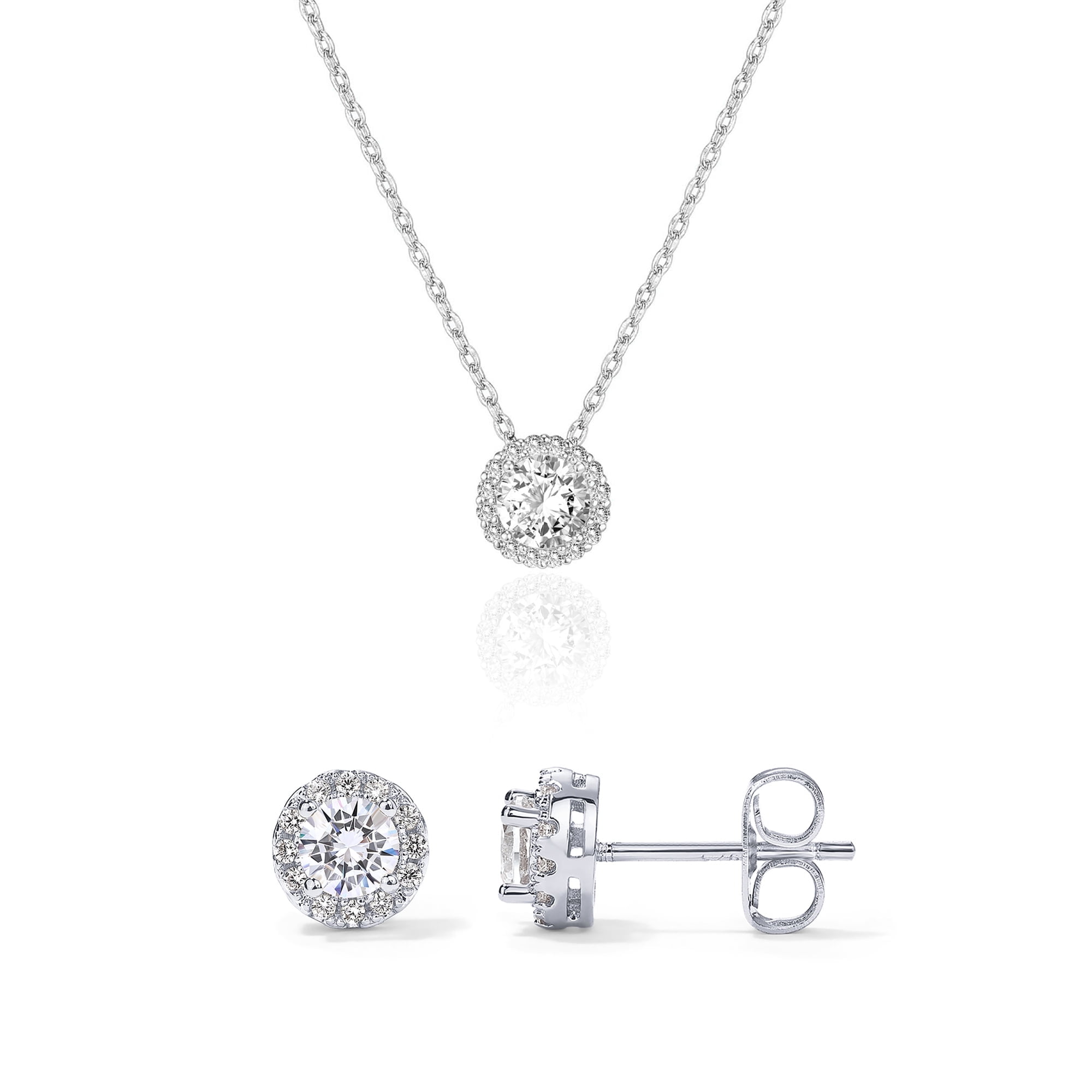 PAVOI Astrology Necklace For Women - Rhodium Plated Zodiac Charm With Cubic Zirconia, Adjustable Chain