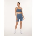 thumbnail image 1 of PAVOI Women's Seamless Ribbed High Waisted Compression Sculpting Biker Workout Shorts, 6" Inseam, 1 of 11