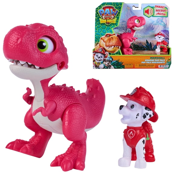 PAW Patrol: The Dino Movie Marshall Roaring Pup Pals, Ages 3+