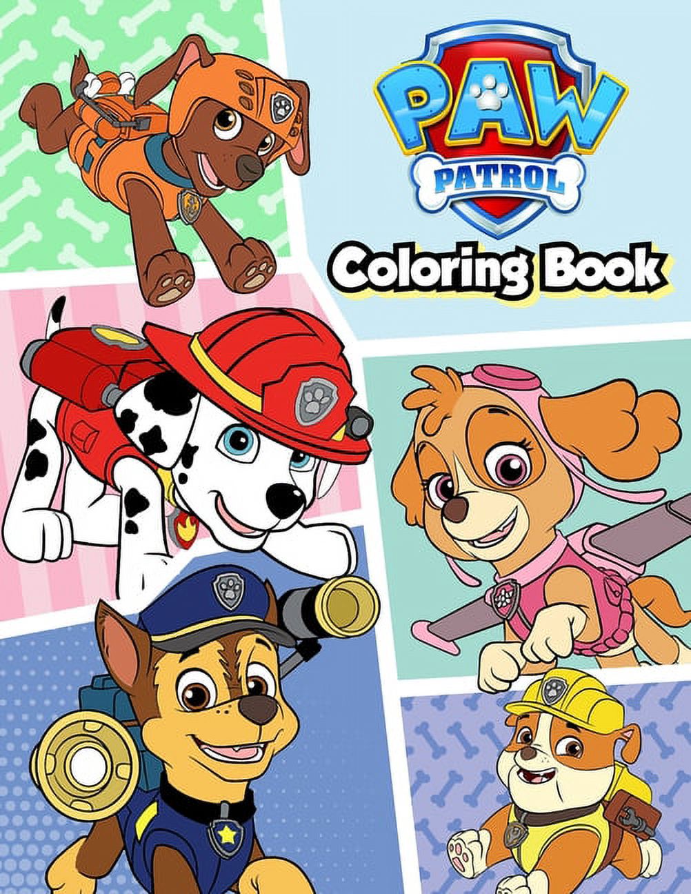 Paw Patrol Coloring Book Gift Set for Kids with 192 Coloring Pages, 48 –  Partytoyz Inc