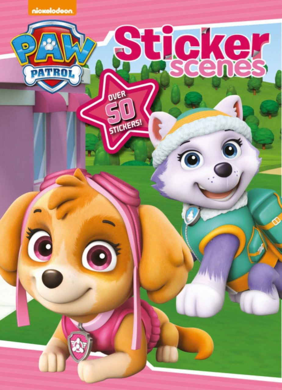 PAW PATROL STICKER SCENES