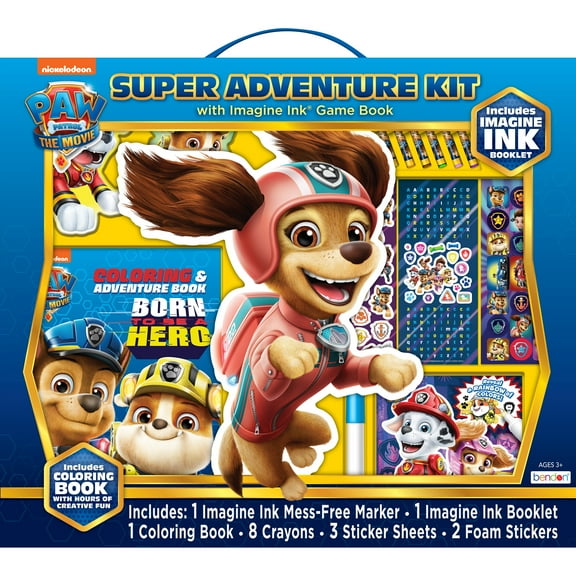 PAW Patrol Imagine Ink Mess-Free Coloring Activity Set with Book, Stickers, Crayons & Markers