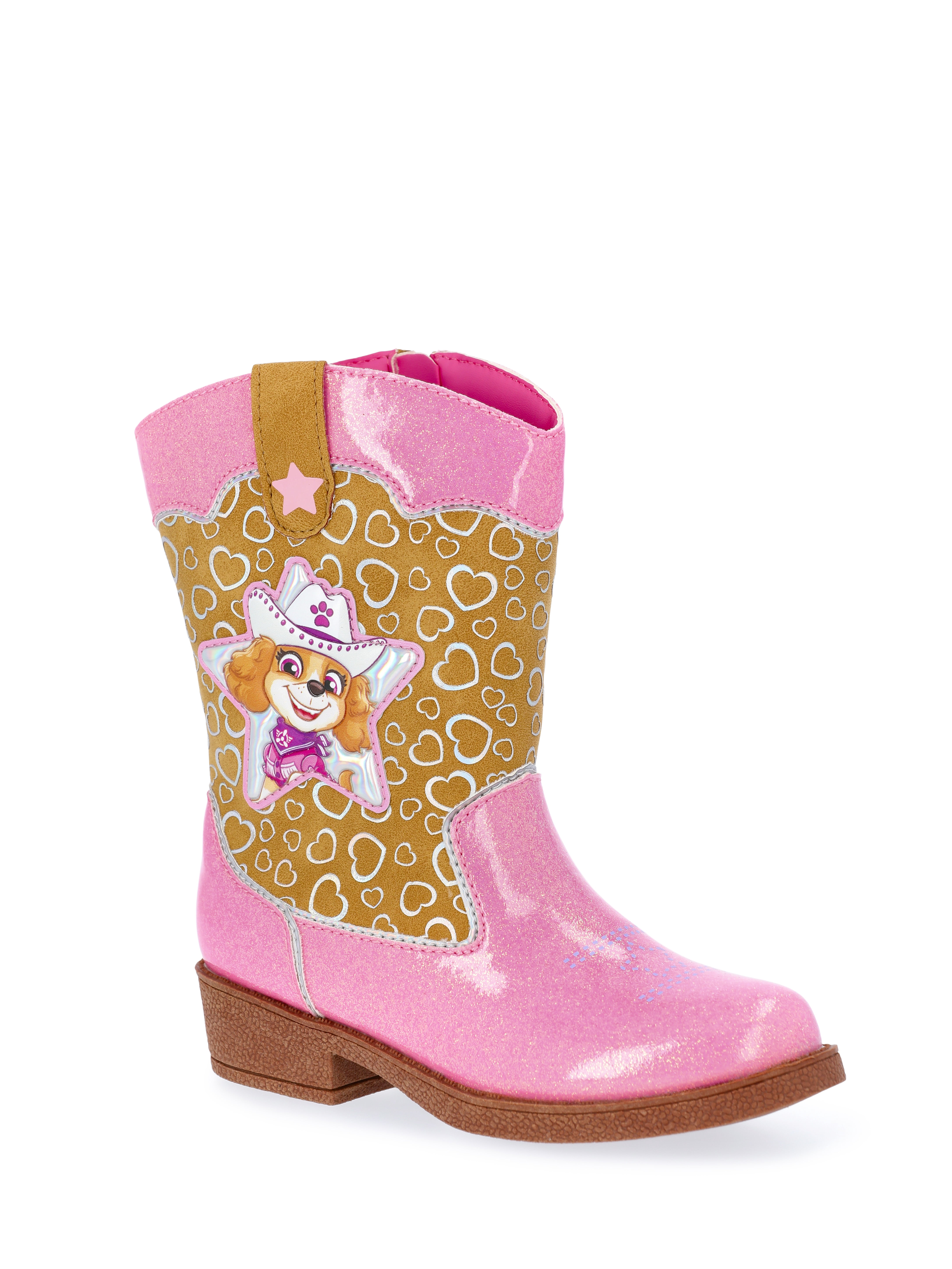 Paw Patrol Toddler Girls' Western Cowboy Boots