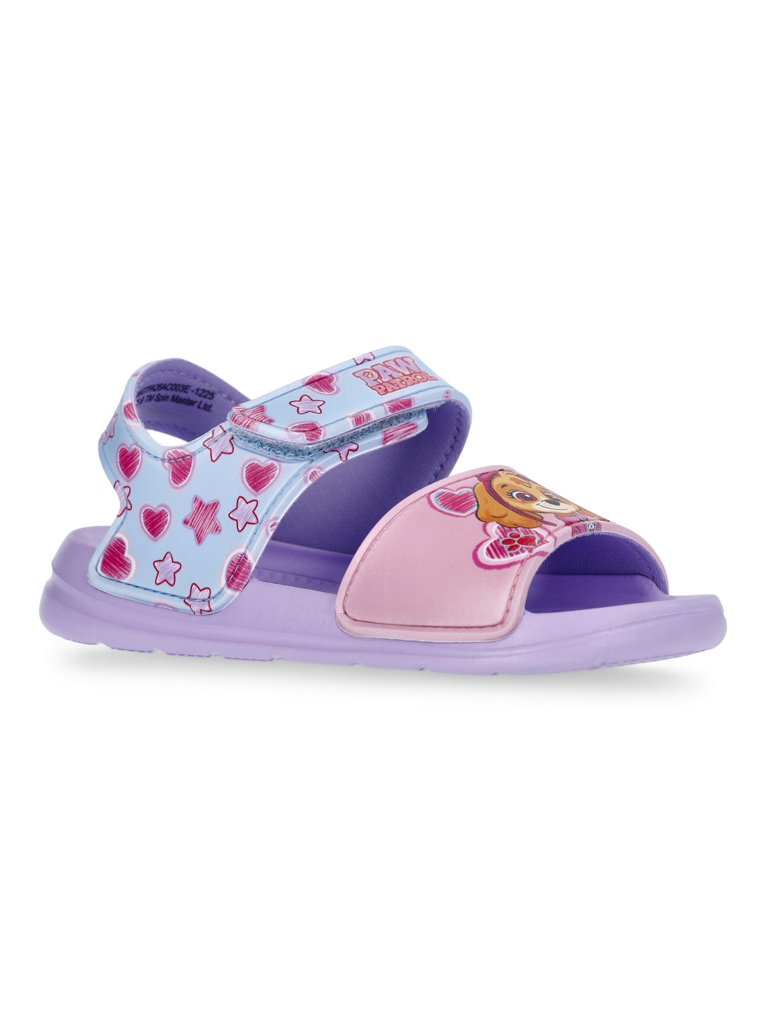 Paw Patrol Toddler Girls Single Strap Sandals