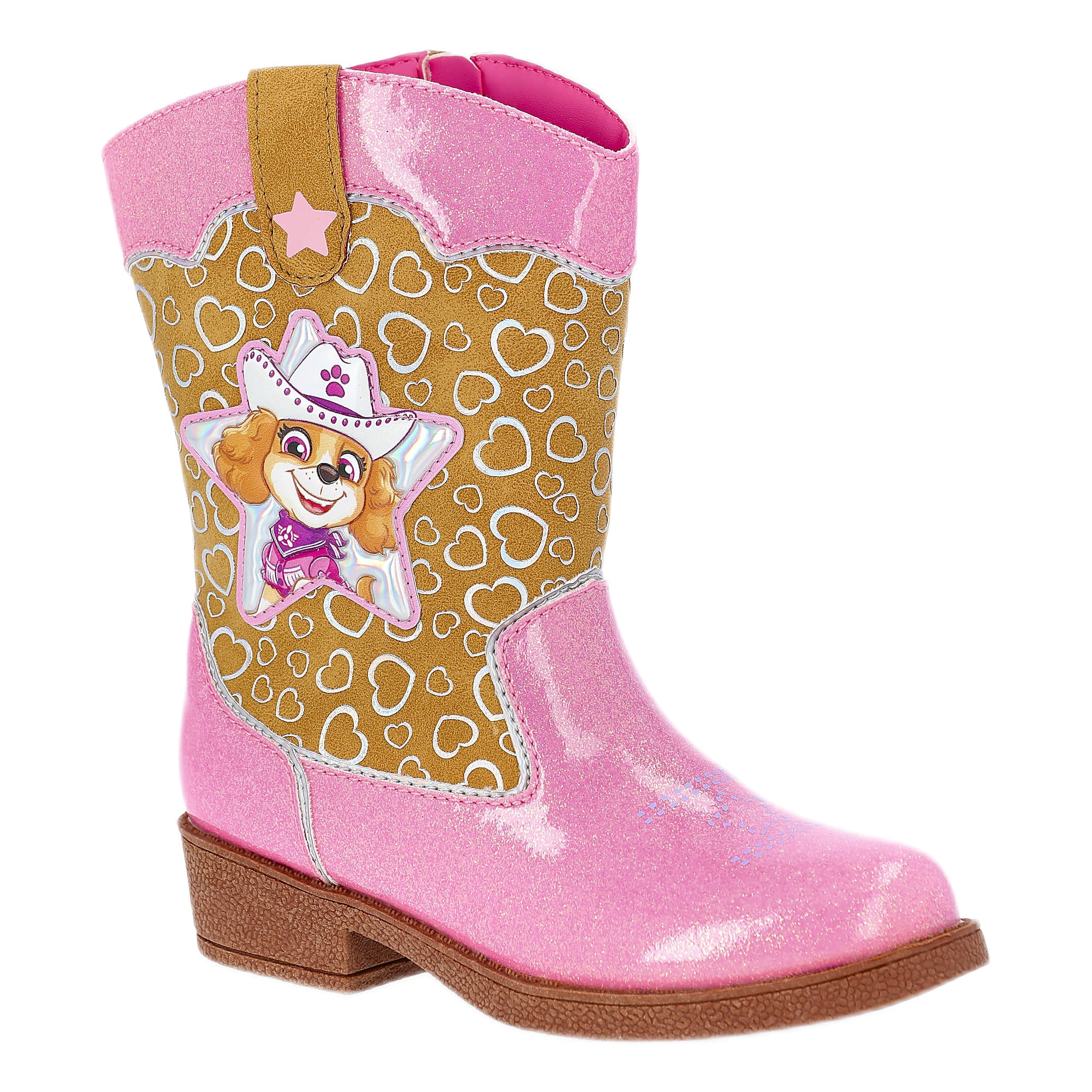 Paw Patrol Toddler Girls' Western Cowboy Boots