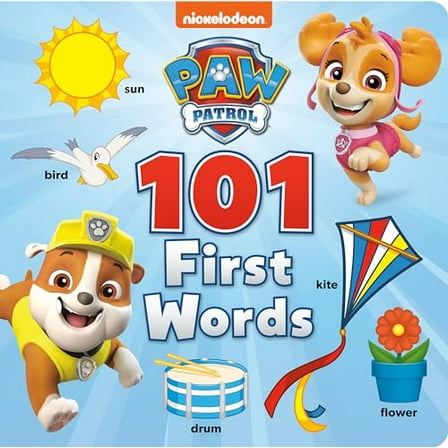 Pre-Owned Paw Patrol 101 First Words (Paw Patrol) (Board book) 0593710398 9780593710395