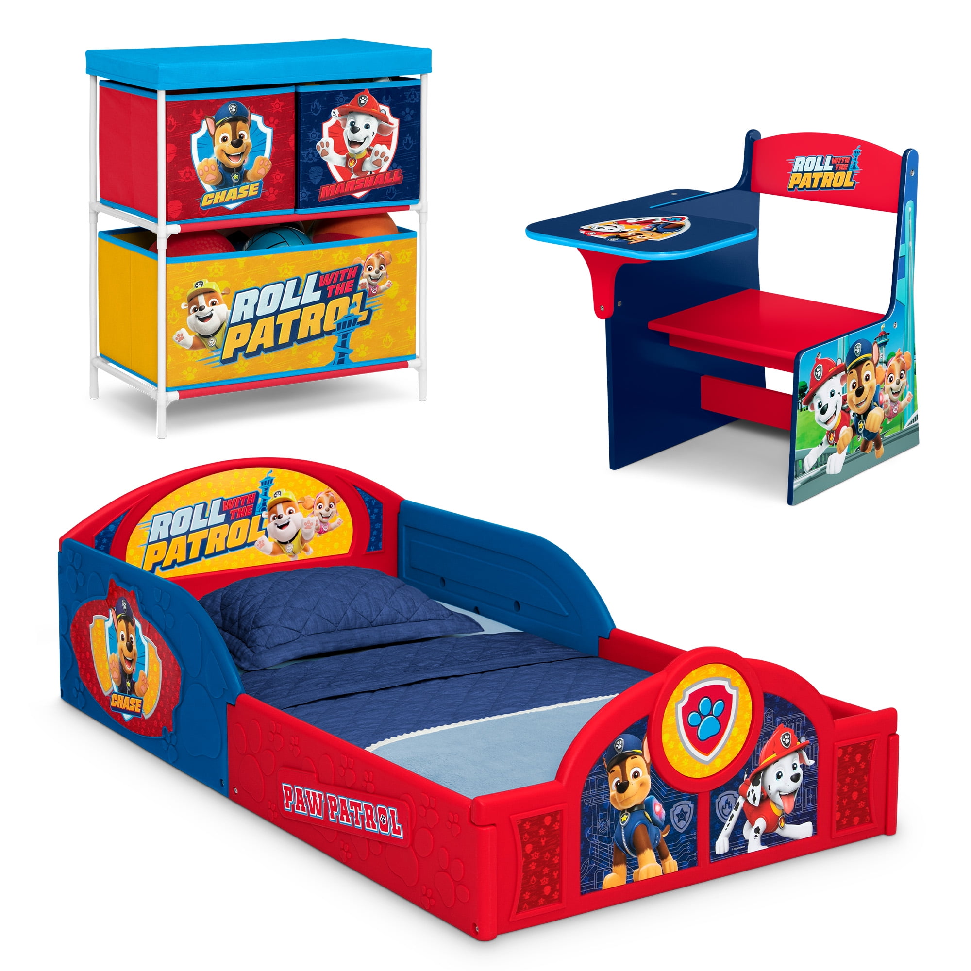 Paw patrol bedroom furniture set hotsell