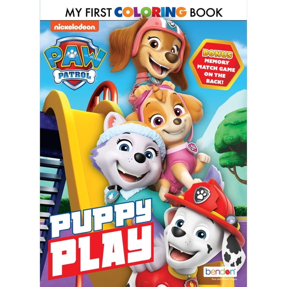 PAW Patrol 40-Page My First Coloring Book