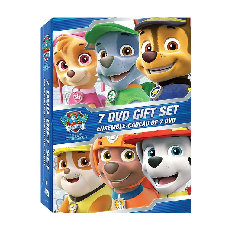 PAW Patrol: 7 DVD Gift Set (Bilingual)