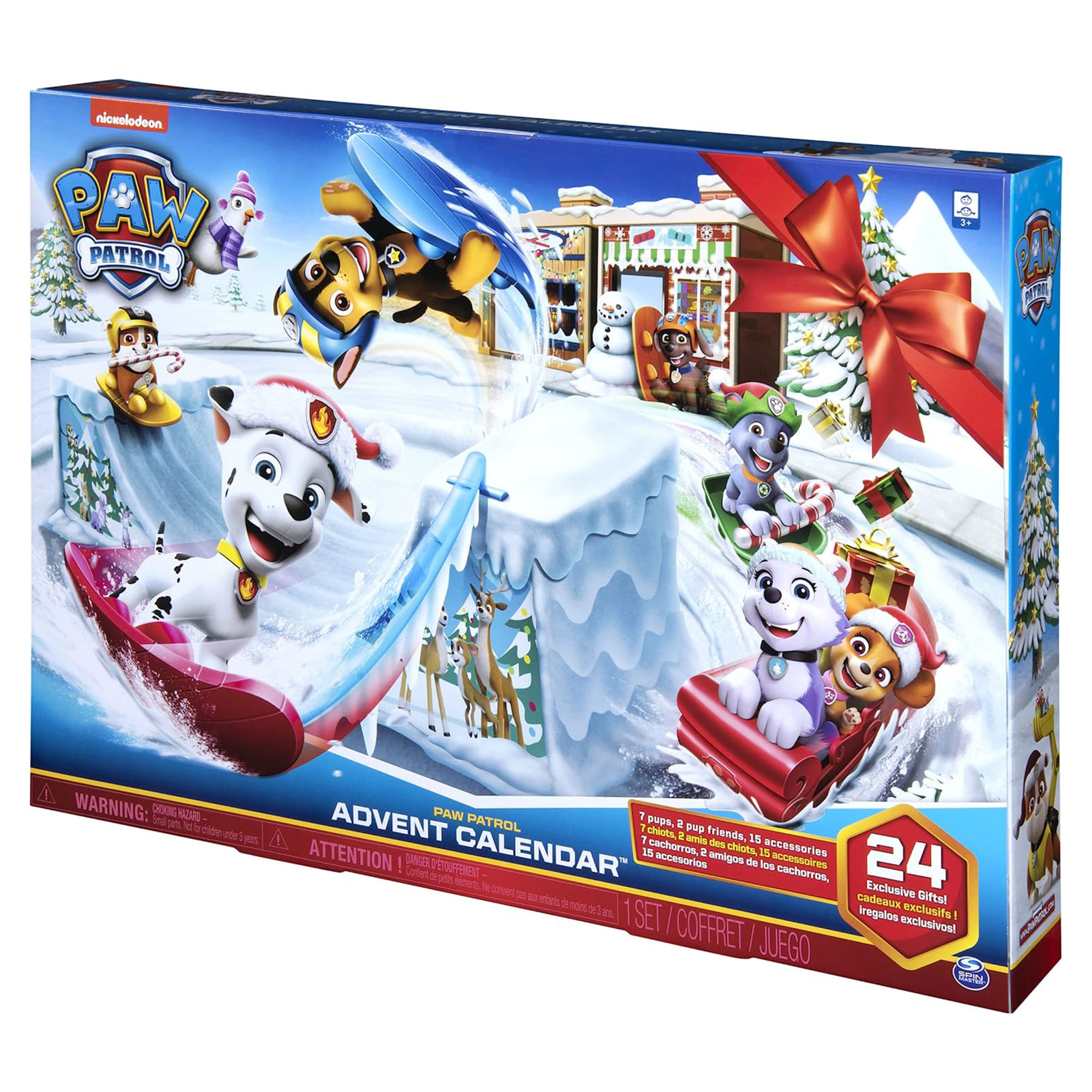 PAW Patrol Advent Calendar with 24 Collectible Toys for Kids Ages 3 & Up - image 1 of 6