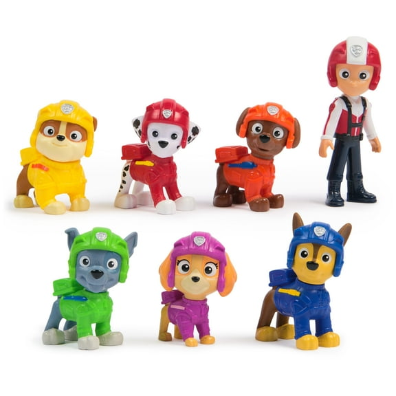 PAW Patrol: Air Rescue Figures, 7-Piece Figure Set for Kids Ages 3+