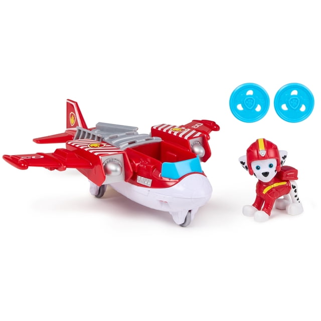 PAW Patrol: Air Rescue Hero Hydro Airplane Vehicle & Collectible Marshall Figure