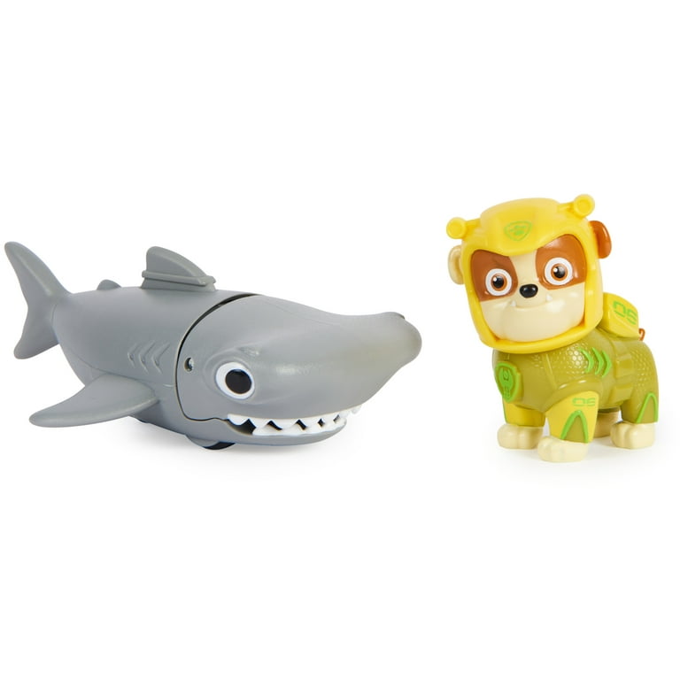 nikotin bassin Ny ankomst PAW Patrol, Aqua Pups Rubble and Hammerhead Action Figures Set, Kids Toys  for Ages 3 and up - Walmart.com