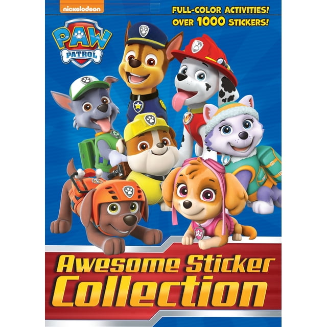 PAW Patrol Awesome Sticker Collection (Paperback)