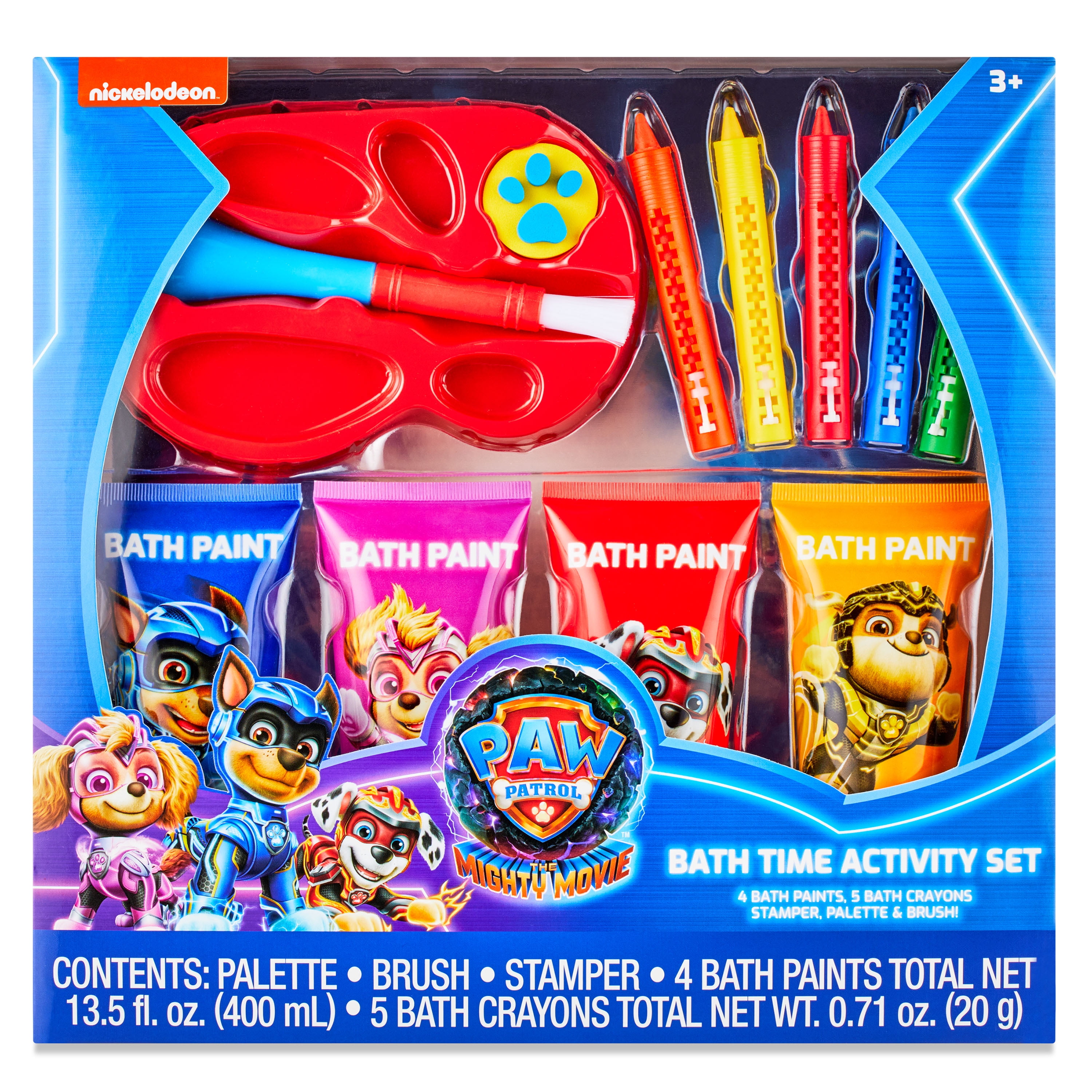 PAW Patrol Bath Time Activity Set, 12 Pieces