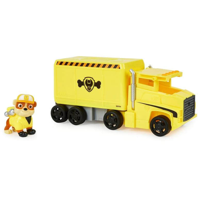 PAW Patrol, Big Truck Pup’s Rubble Transforming Vehicle and Figure