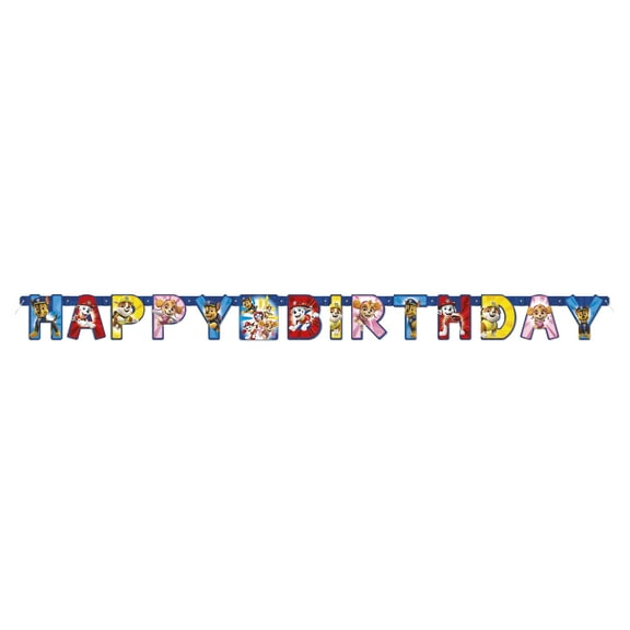 PAW Patrol Birthday Banner, 6ft