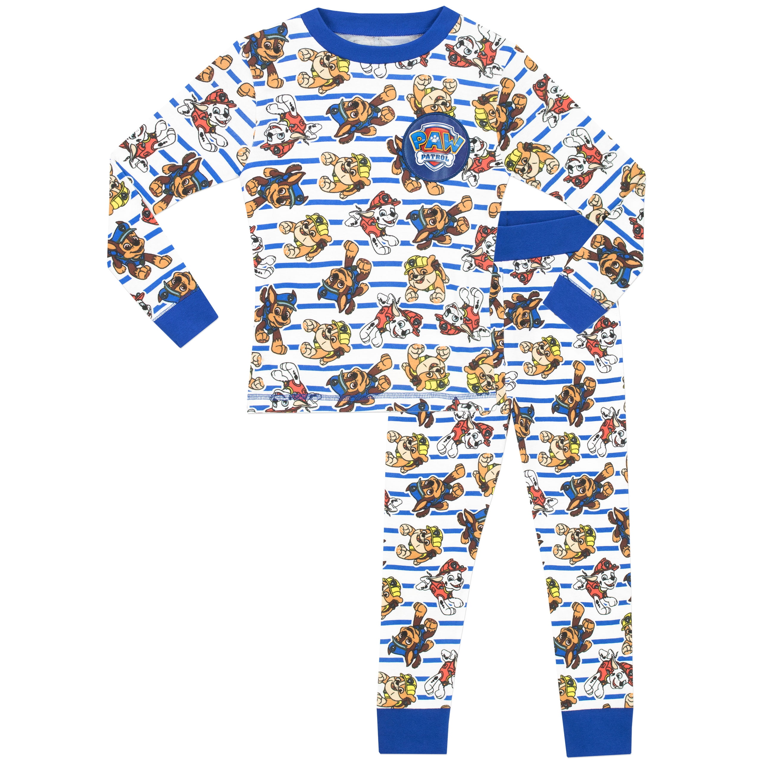 PAW Patrol Boys Long Sleeve Pajamas, Sizes 2T-7