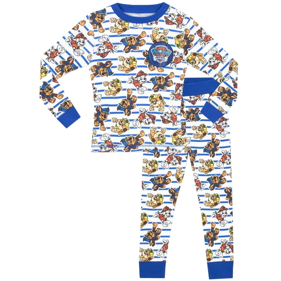 PAW Patrol Boys Long Sleeve Pajamas, Sizes 2T-7