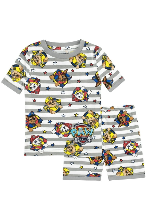 Boys Short Sleeve & Leg Pyjamas, Sizes 2T-8