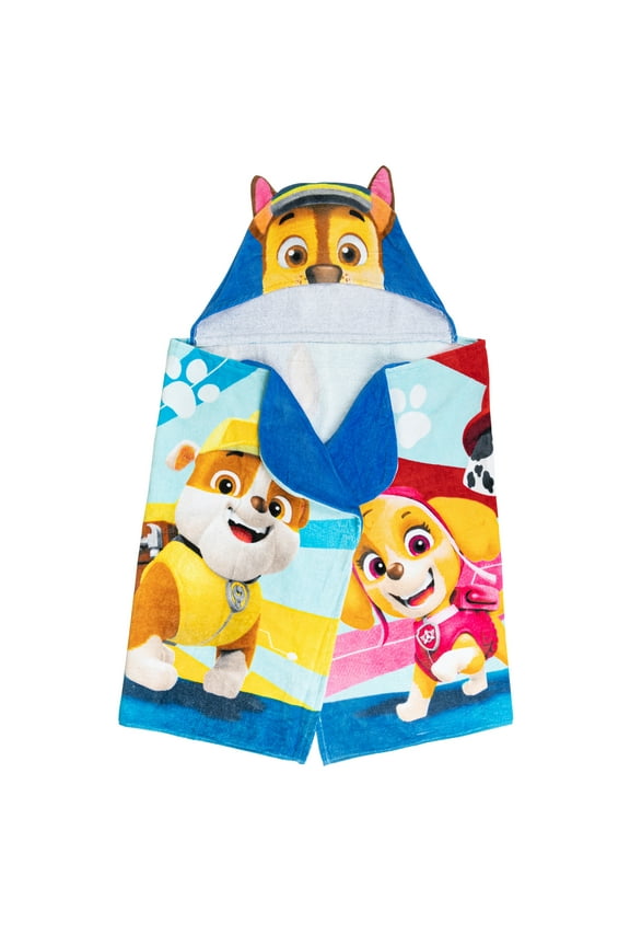 Chase Kids Cotton Hooded Towel