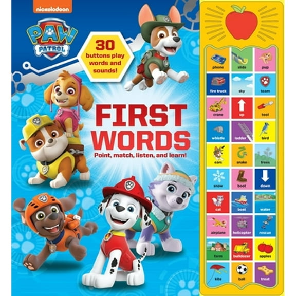 Pre-Owned Nickelodeon Paw Patrol: First Words Sound Book [With Battery] (Hardcover) 1503759326 9781503759329