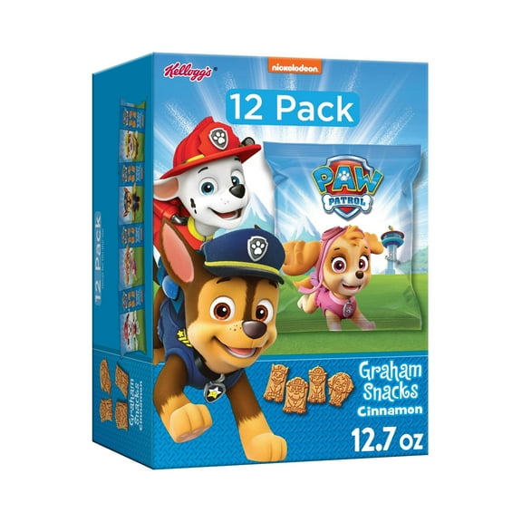 Keebler Paw Patrol Cinnamon Graham Snacks (Pack of 6)