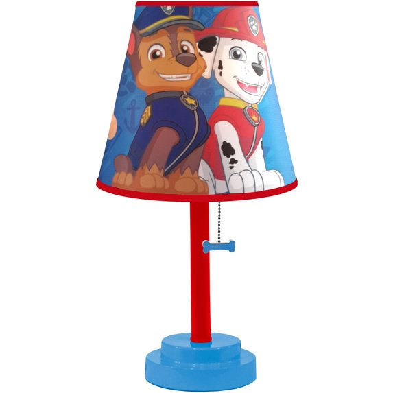 PAW Patrol Die-Cut Table Lamp with Bulb