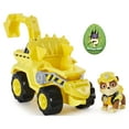 thumbnail image 1 of PAW Patrol, Dino Rescue Rubble’s Deluxe Rev Up Vehicle with Mystery Dinosaur Figure, 1 of 6