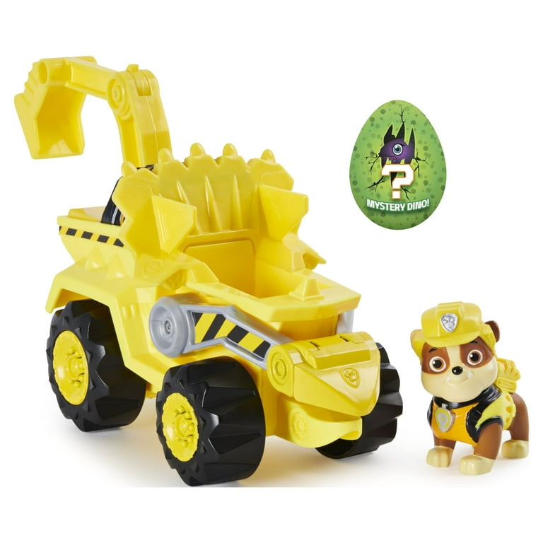 Paw Patrol, Dino Rescue Rex's Transforming Vehicle with Mystery  Dinosaur Figure