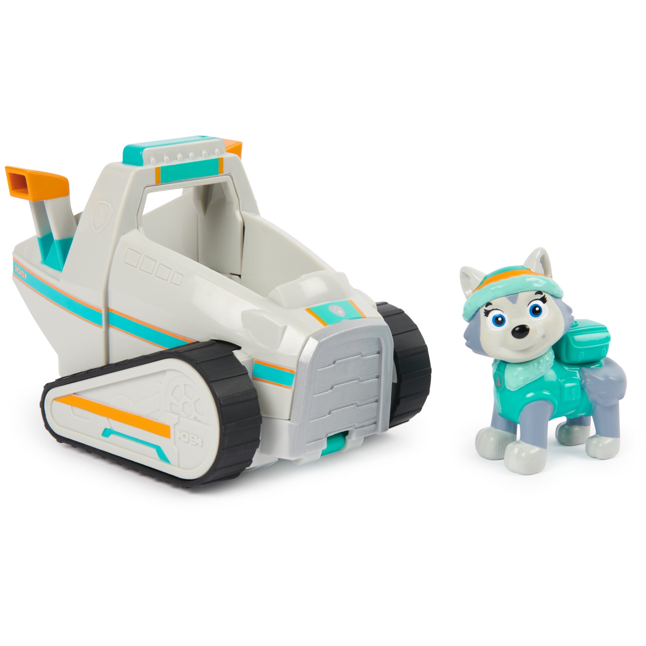 PAW Patrol, Everest’s Snow Plow Play Vehicle, Collectible Toy Car with Action Figure  (图1)