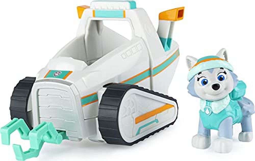 PAW Patrol, Everestâ€™s Snow Plow Vehicle with Collectible Figure, for Kids Aged 3 and Up - image 1 of 9