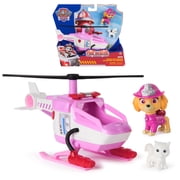 PAW Patrol Fire Rescue Skye Rescue Fire Chopper with Figure, Kitty Friend & Accessories for Kids 3+