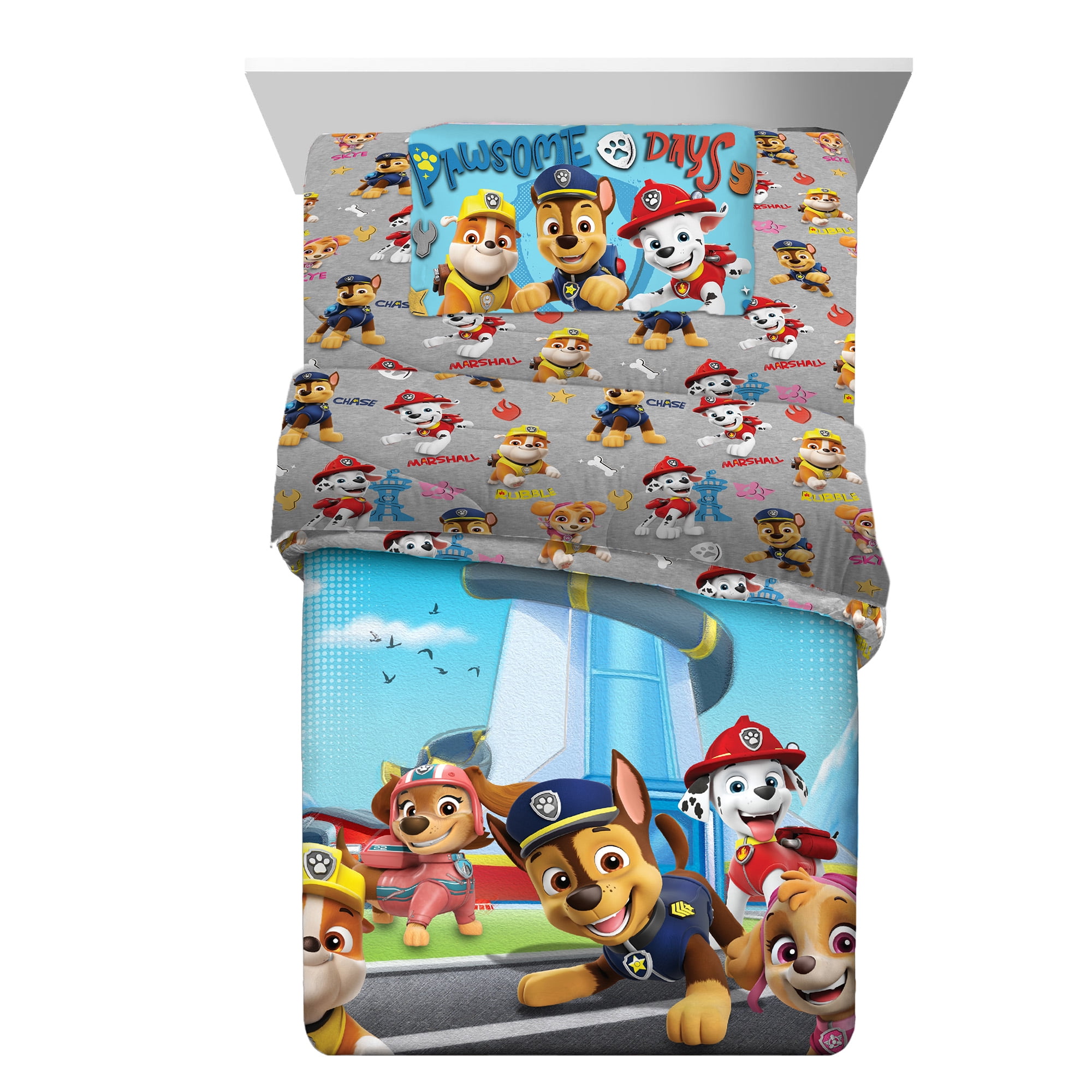 Paw patrol sheets full hotsell