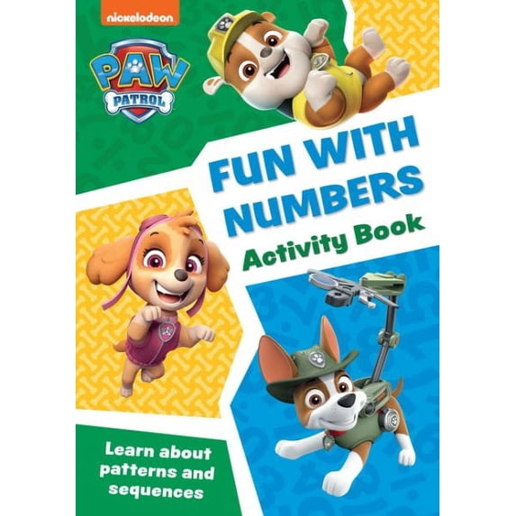 Paw Patrol Fun With Numbers Activity Book