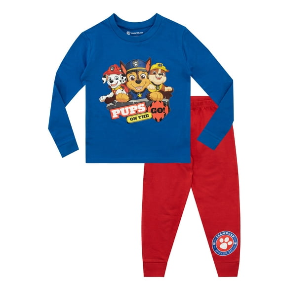 PAW Patrol Girls Long Sleeve Pajamas, Sizes 2T-7