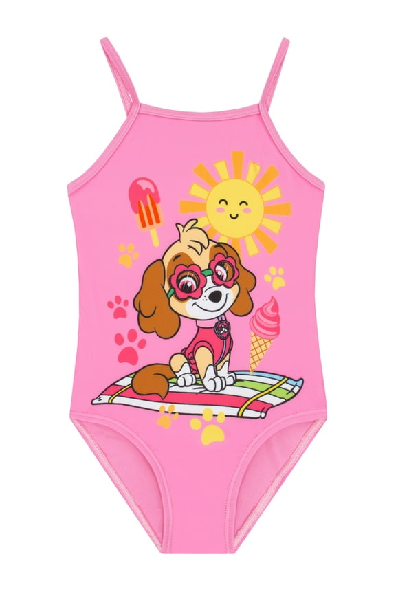 Girls Swimsuit Skye Pink Sizes 2T-8