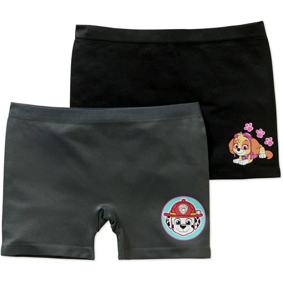 PAW Patrol, Girls Underwear, 2 Pack Seamless Play Shorts (Little Boys & Big Boys)