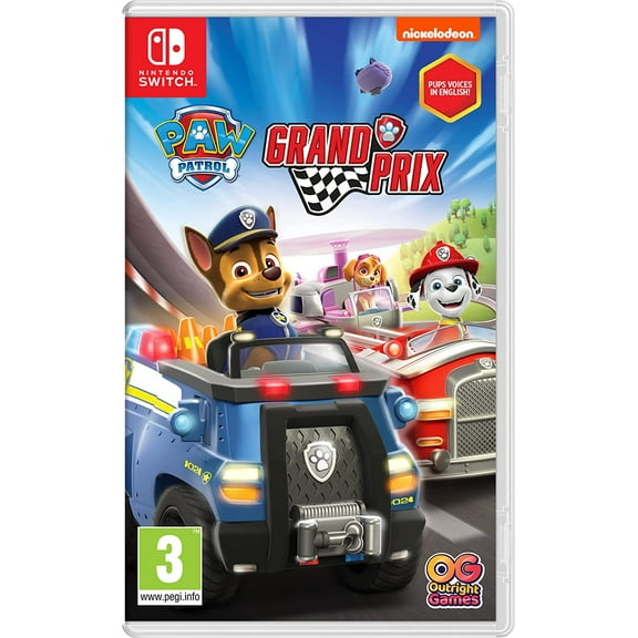 PAW Patrol Grand Prix (Switch) Import Region Free