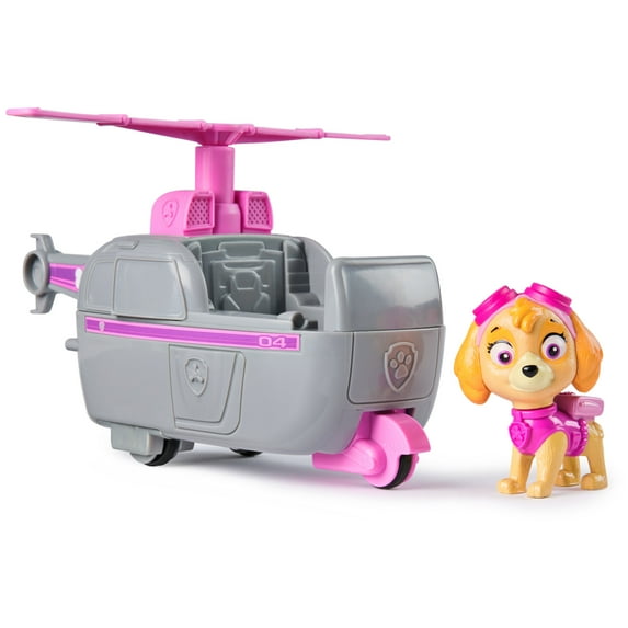 PAW Patrol Helicopter with Collectible Skye Figure, Sustainably Minded Toys for Kids Ages 3+
