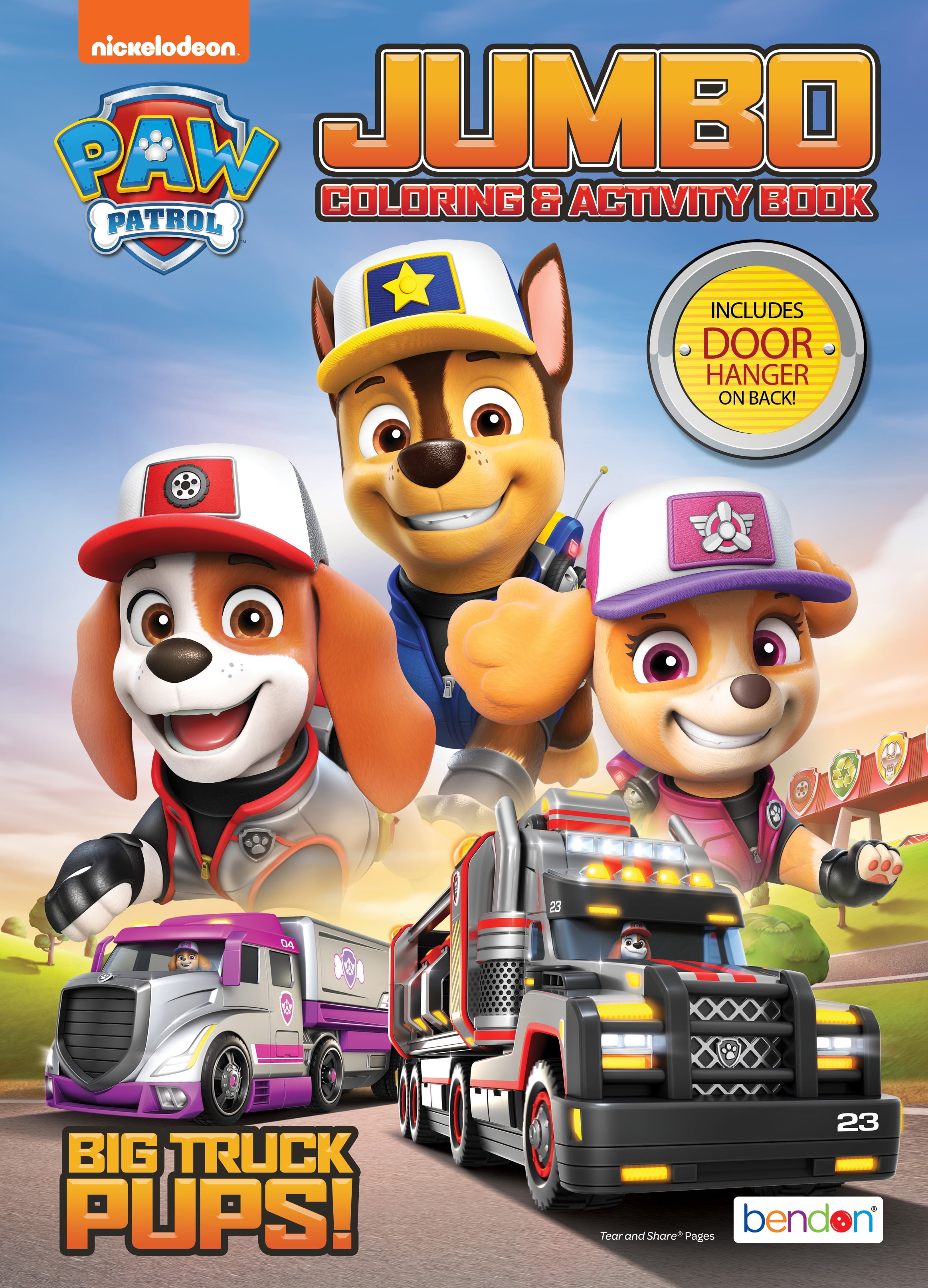 PAW Patrol Jumbo Coloring Book, 80 Pages - Walmart Business Supplies