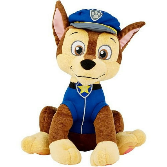 PAW Patrol Kids Chase Bedding Plush Cuddle and Decorative Pillow Buddy, Blue, Nickelodeon